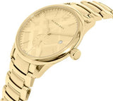Burberry Men’s Swiss made Stainless Steel Gold Dial Men's Watch BU10006 - Watches of America #2