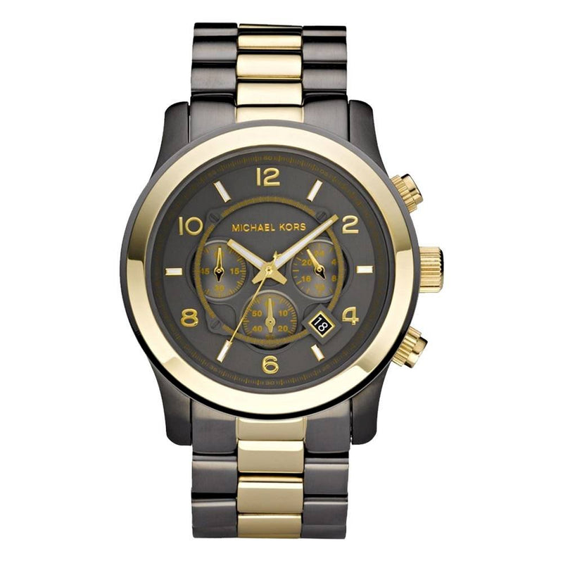Michael Kors Chronograph Gunmetal Men's Watch  MK8160 - Watches of America