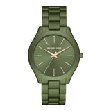 Michael Kors Slim Runway Green Women's Watch  MK4526 - Watches of America