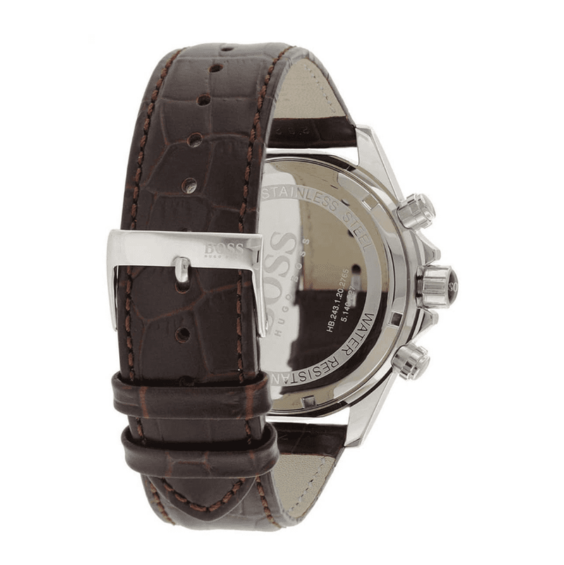 Hugo Boss Ikon Chronograph White Dial Men's Watch 1513175 - Watches of America #4