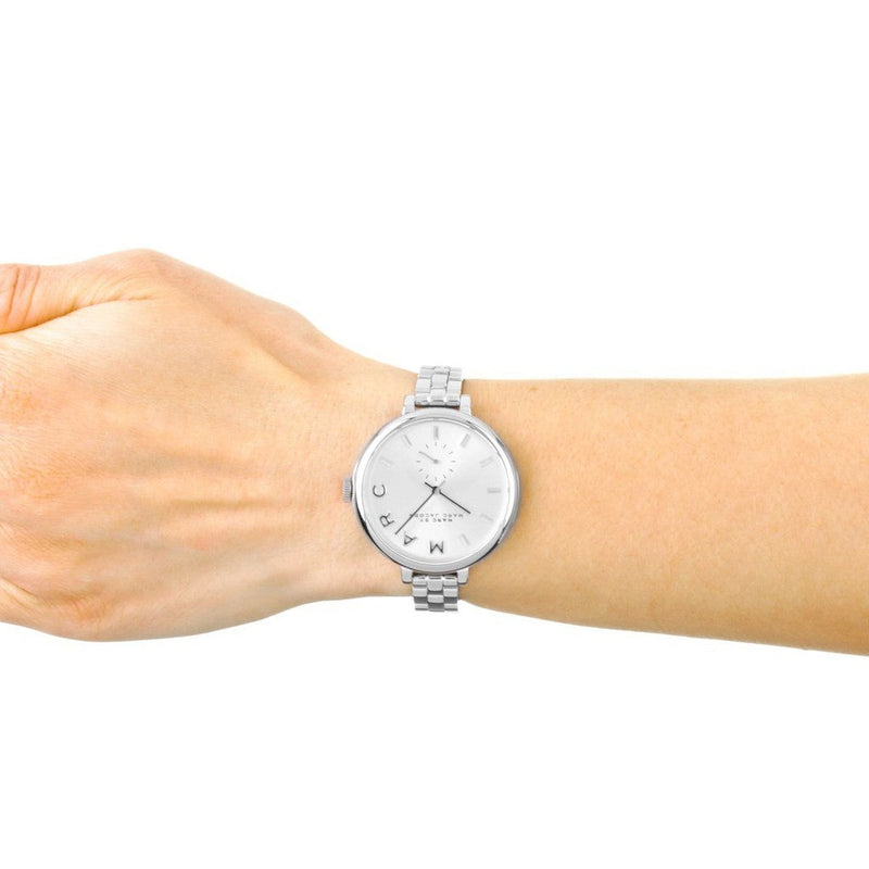 Marc Jacobs Sally Silver Dial 36mm Ladies Watch MBM3362 - Watches of America #4