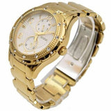 Guess Women White Dial and Gold Stainless Strap Women's Watch W0442L2 - Watches of America #2