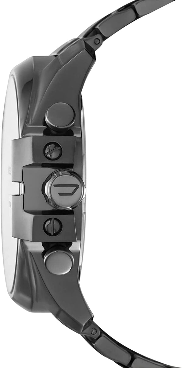 Diesel Mega Chief Cronógrafo Gris Dial Gunmetal Reloj para hombre DZ4282