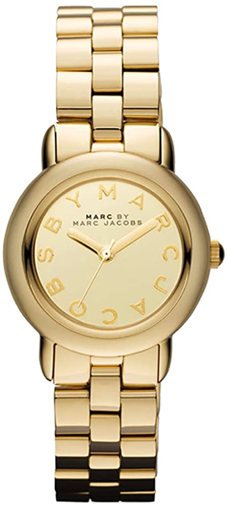 Marc By Marc Jacobs Mini Marci Gold Mirror Dial Women's Watch  MBM3174 - Watches of America