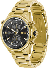 Hugo Boss Globetrotter Gold Chronograph Men's Watch 1513932 - Watches of America #2