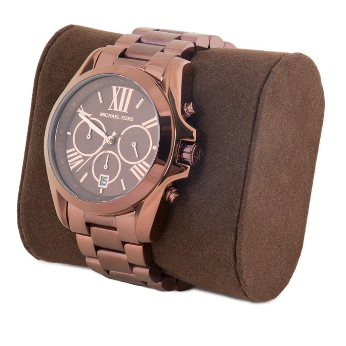 Michael Kors Bradshaw Chronograph Espresso Dial Unisex Watch Michael Kors Bradshaw Chronograph Espresso Dial Unisex Watch
