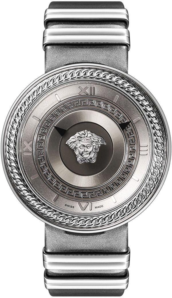 Versace V-Metal Icon Silver Women's Watch  VLC120016 - Watches of America