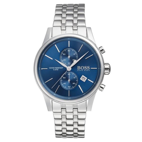 Hugo Boss Jet Blue Dial Silver Men's Watch  1513384 - Watches of America