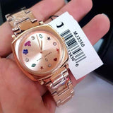 Marc Jacobs Mandy Reloj para hombre con esfera en tono dorado rosa MJ3550