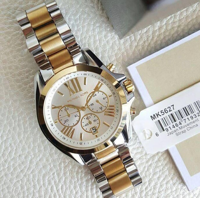 Michael kors bradshaw watch two tone Clearance