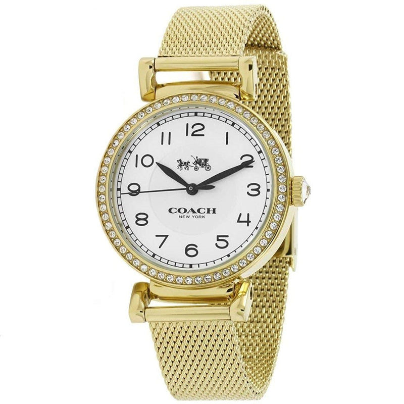 Coach Madison Crystal Dial Gold Women's Watch  14502652 - Watches of America