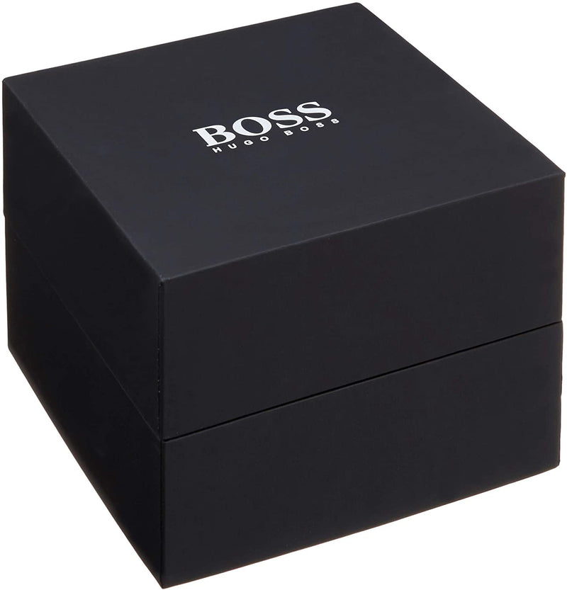 Hugo Boss Mens Chronograph Quartz Leather Strap Watch HB1513605 - Watches of America #5