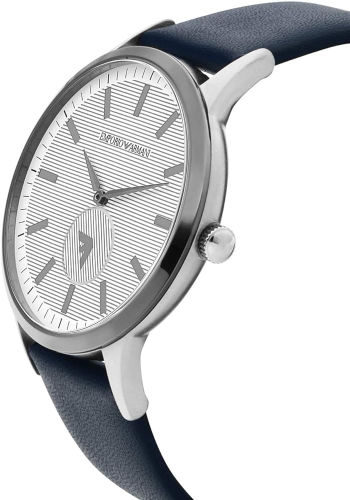 Emporio Armani Renato Blue Leather Men's Watch AR11119 - Watches of America #2