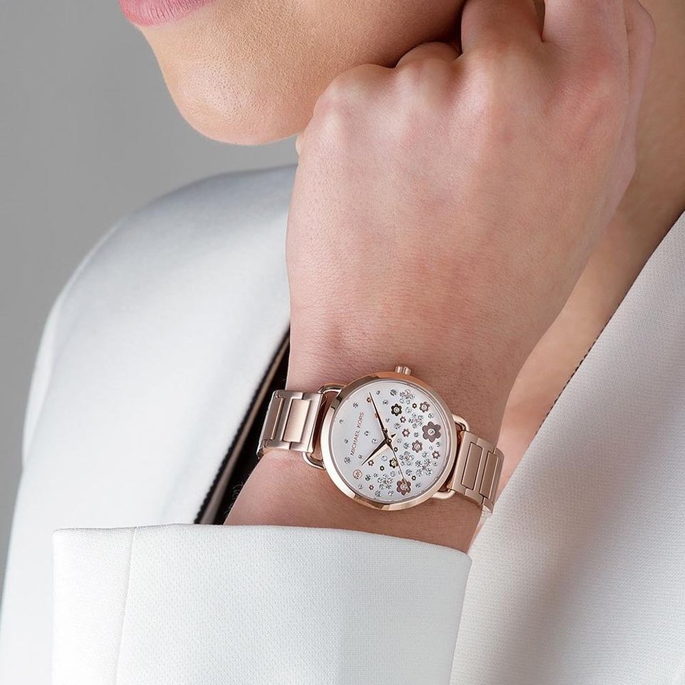 Michael Kors Mini Portia Quartz Ladies Watch MK3841 Michael Kors Mini Portia Quartz Ladies Watch MK3841