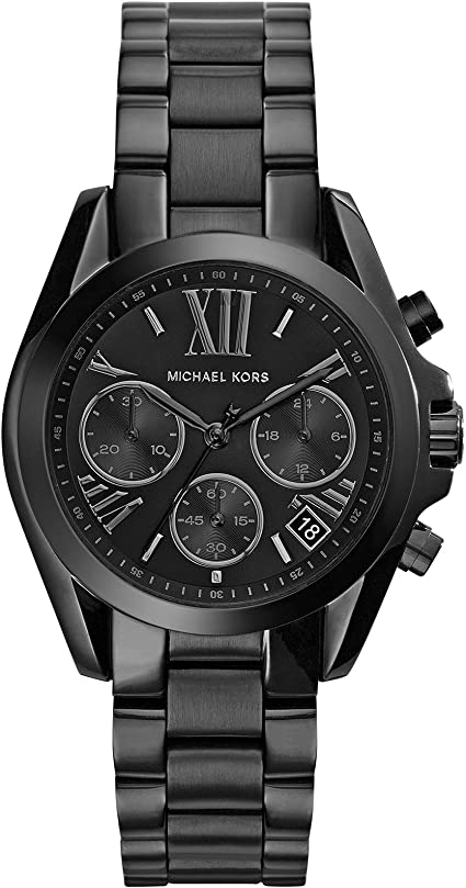 Michael Kors Mini Bradshaw All Black Women's Watch  MK6058 - Watches of America