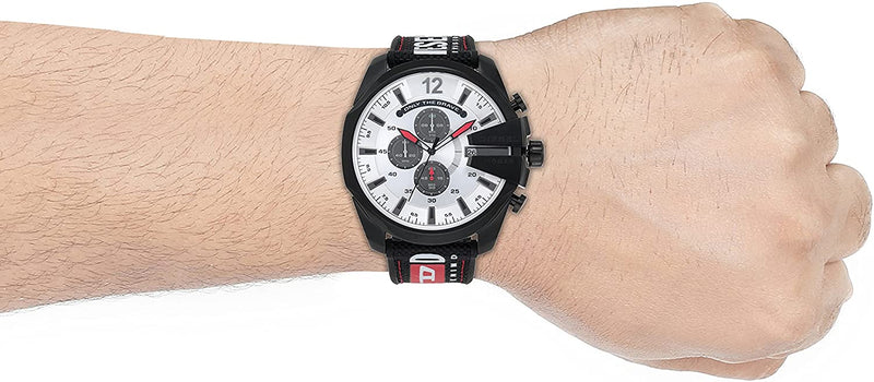 Diesel Mega Chief Chronograph Quartz Men's Watch DZ4512 – Watches of America