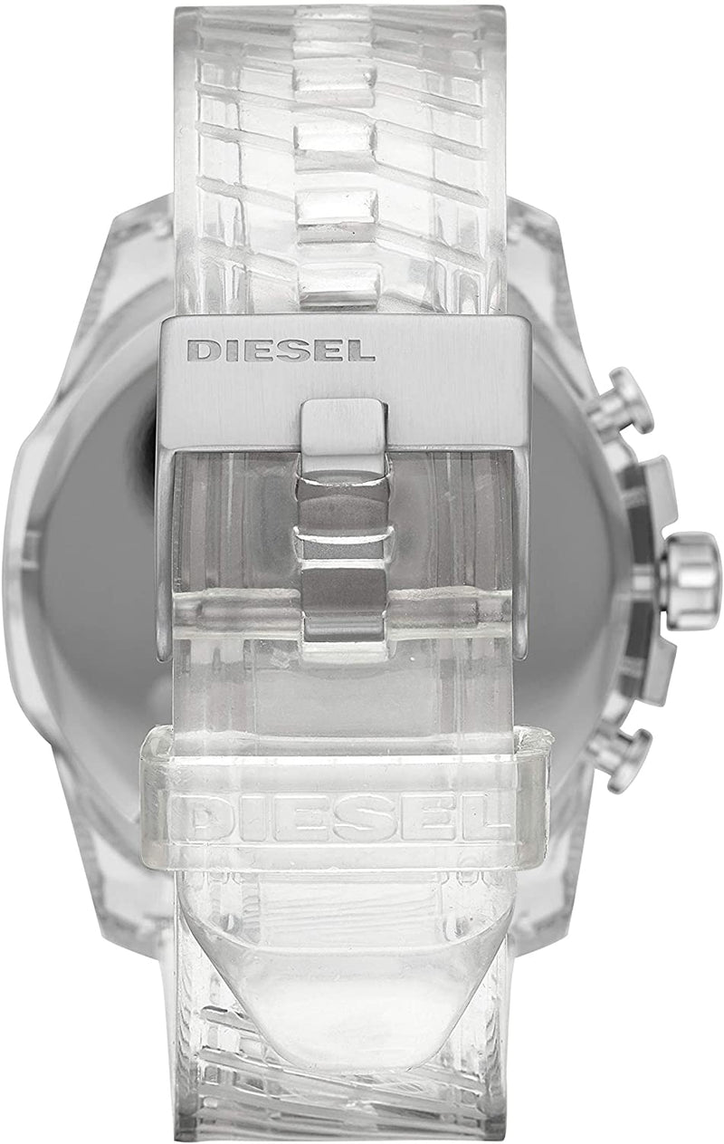 Diesel Men's Mega Chief Stainless Steel Chronograph Quartz Watch DZ4515 - Watches of America #3