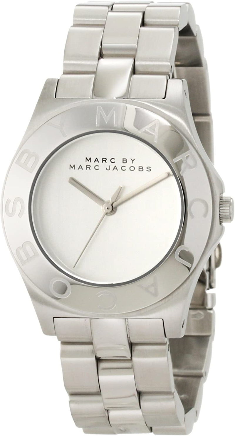 Blade White Dial Sliver Stainless Steel Ladies Watch 37mm MBM3125 - Watches of America #5