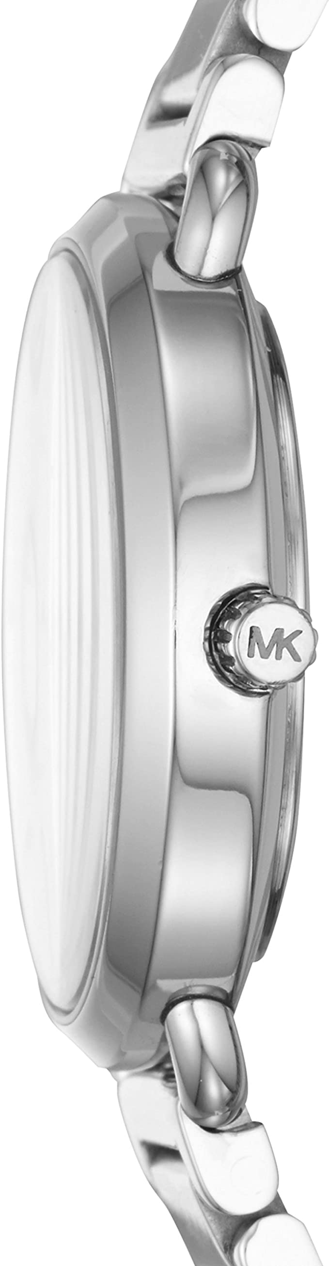 Michael Kors Portia Reloj de cuarzo con esfera plateada para mujer MK3837