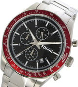 Fossil Chronograph Black Dial Stainless Steel Men's Watch BQ2086 - Watches of America #2