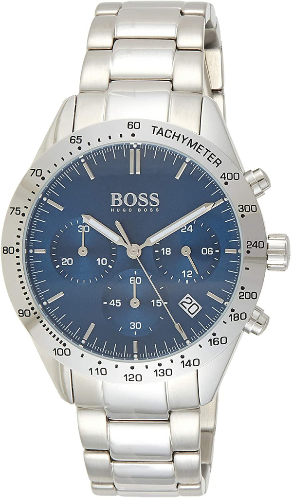 Hugo Boss Talent Quartz Movement Blue Dial Men's Watch  HB1513582 - Watches of America