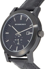 Burberry City Black Leather Strap Men's Watch BU9906 - Watches of America #3