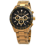 Michael Kors MK8783 Reloj cronógrafo de cuarzo con esfera negra para hombre MK8783