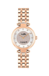 Coach Park Crystal Rose Gold 26mm Women's Watch  14503736 - Watches of America