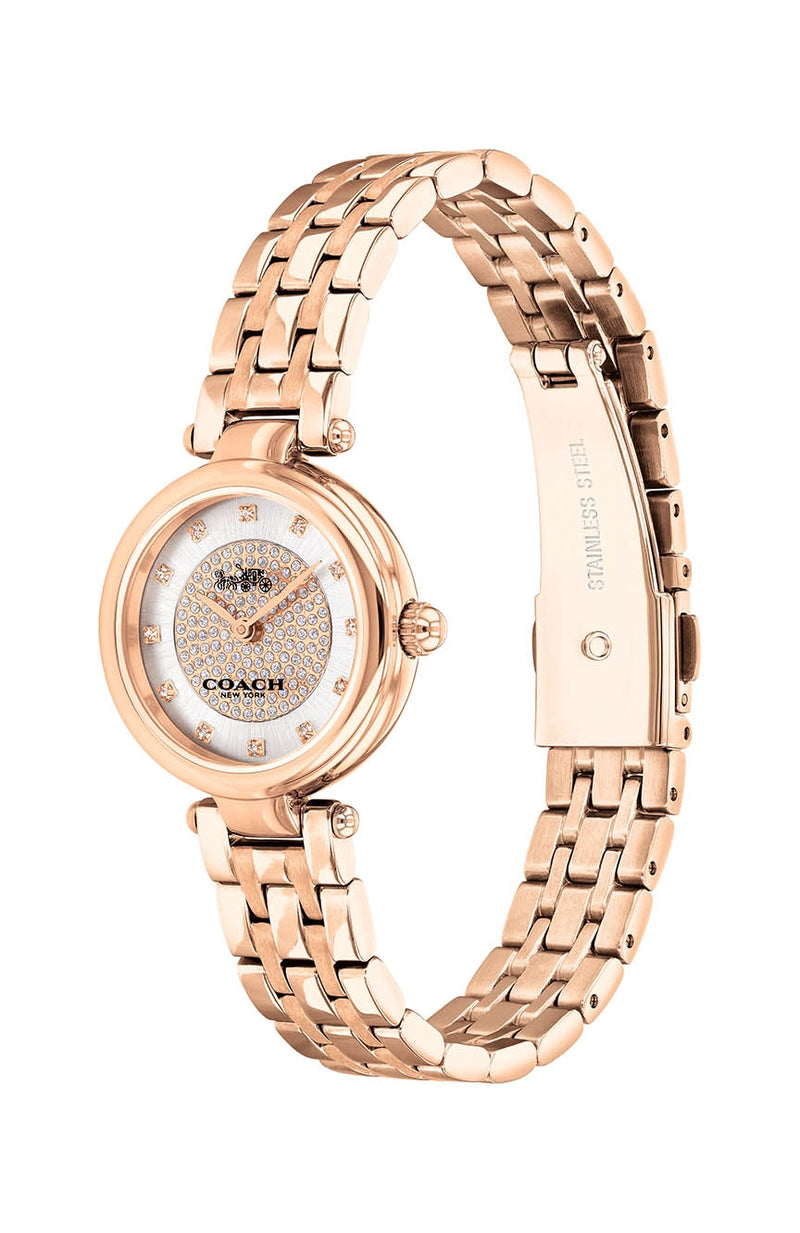 Coach Park Crystal Rose Gold 26mm Women's Watch 14503736 - Watches of America #2