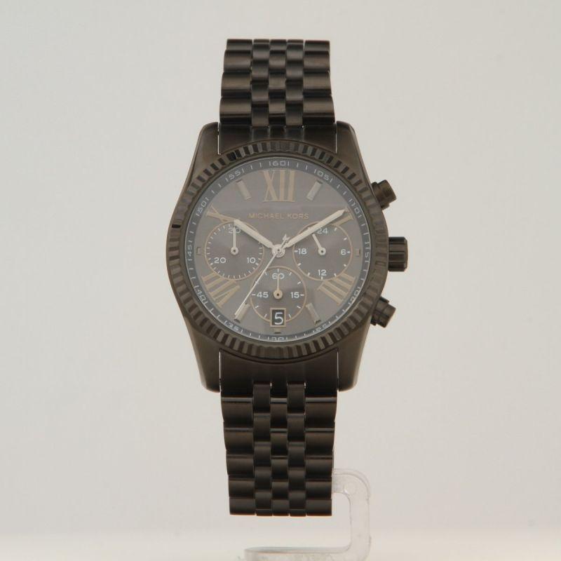 Michael Kors Chronograph Black Women's Watch MK5709 - Watches of America #2