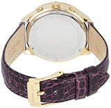 Michael Kors Slater Purple Leather Women's Watch MK2687 - Watches of America #2