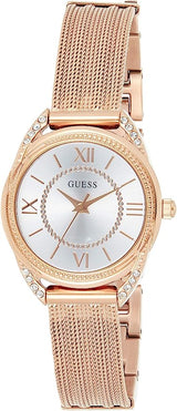 Guess Whisper Women's Silver Dial Metal Band Women's Watch  W1084L3 - Watches of America