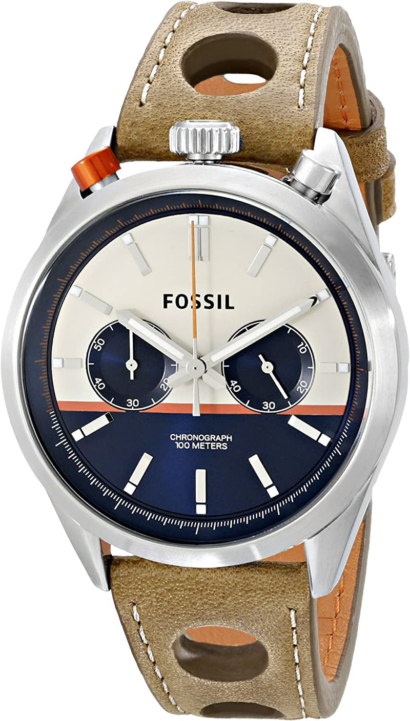 Fossil Del Rey Analog Display Analog Quartz Brown Men's Watch  CH2973 - Watches of America