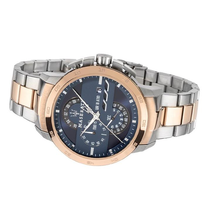 Reloj Maserati Ingegno Cronógrafo Esfera Azul Hombre R8873619002