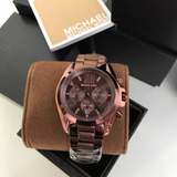 Michael Kors Bradshaw Chronograph Espresso Dial Unisex Watch MK5628 - Watches of America #4