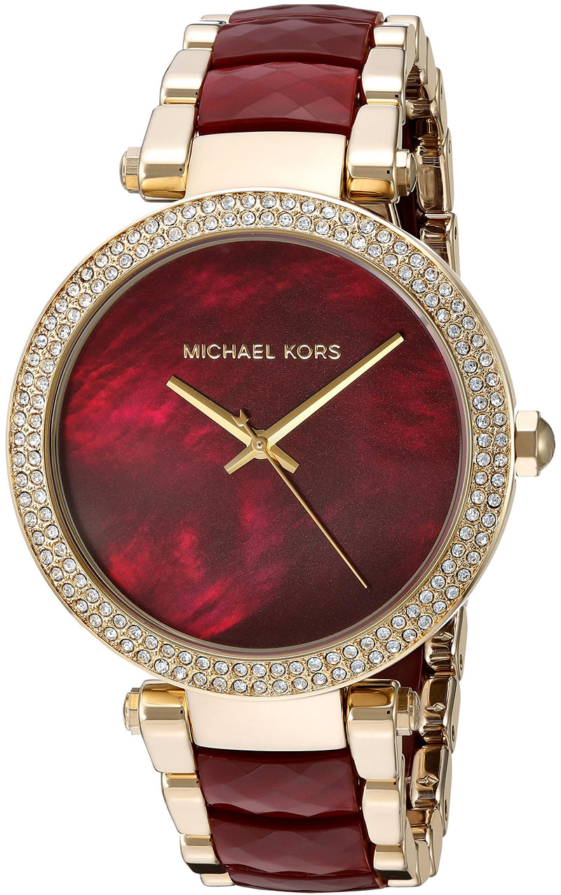 Michael Kors Parker Red Women's Watch  MK6427 - Watches of America