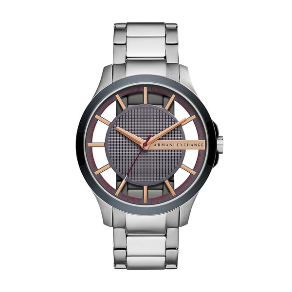 Armani Exchange Hampton Grey Metal Men's Watch  AX2405 - Watches of America