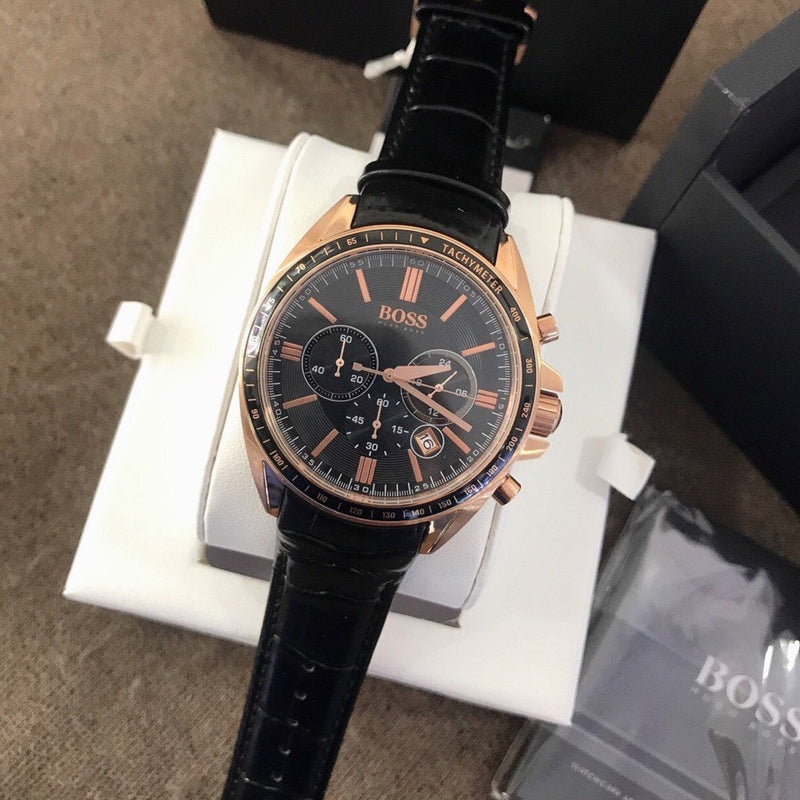 Hugo Boss Chronograph Dial Rose Gold Men's Watch#1513092 - Watches of America #6
