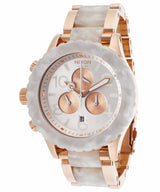 Nixon 42-20 Chronograph Rose Gold & White Unisex Watch Unisex Watch  A037-1046 - Watches of America