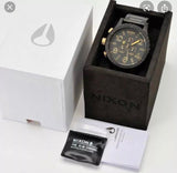 Nixon 51-30 Chronograph Matte Black & Gold Men's Watch A083-1041 - Watches of America #4