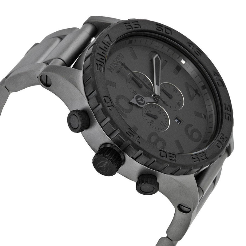 Nixon 51-30 Chronograph Gunmetal Dial Men's Watch A083-1062 – Watches of  America