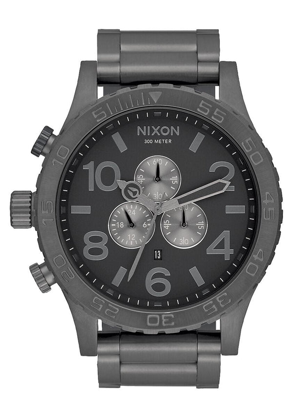 Nixon 51-30 Chrono All Black Men's Watch A083-001 – Watches of America