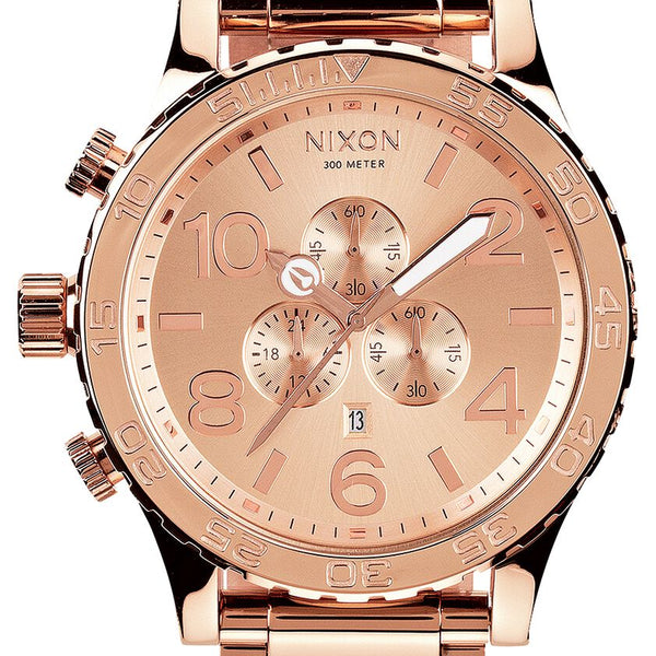 Nixon 51-30 Chrono Rose Gold Men's Watch Men's Watch A083-897