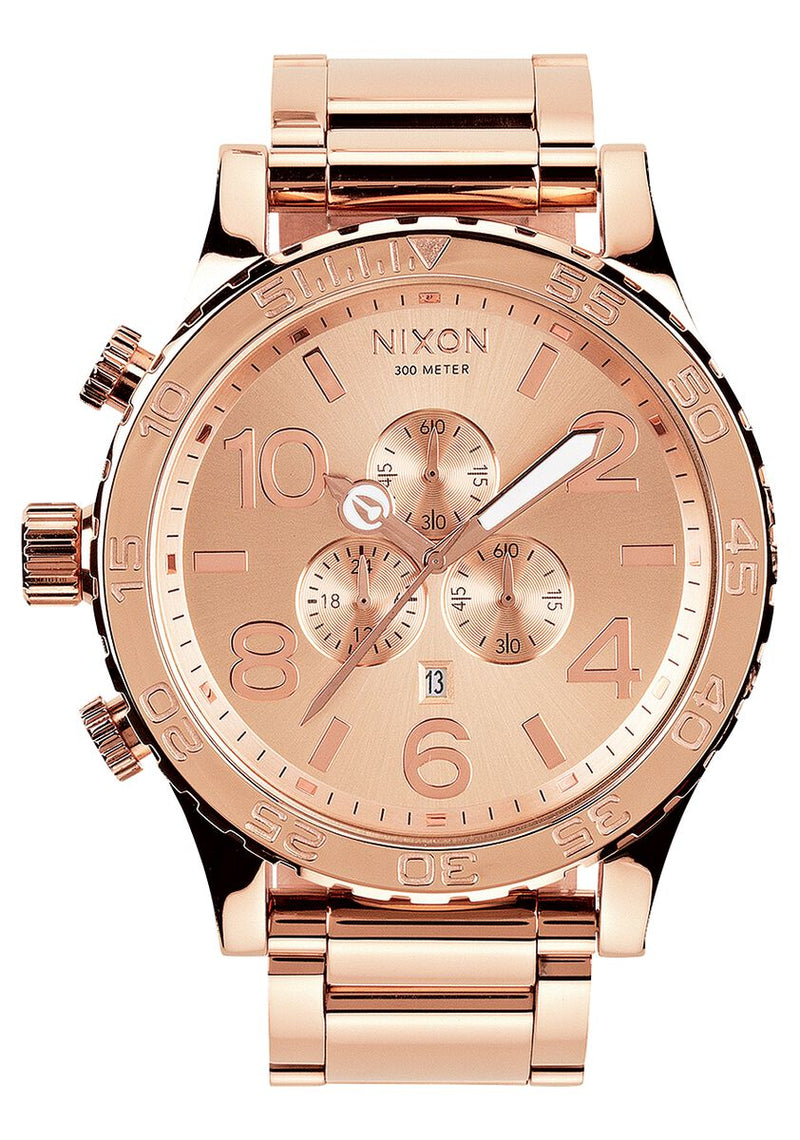 Nixon 51-30 Chrono Rose Gold Men's Watch Men's Watch  A083-897 - Watches of America
