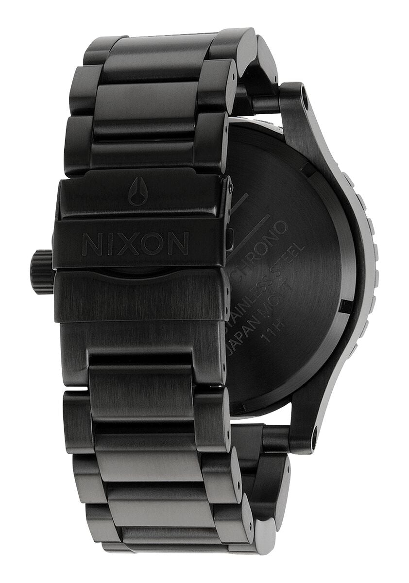 Nixon 51-30 Black Stainless Steel Chrono Men's Watch A083