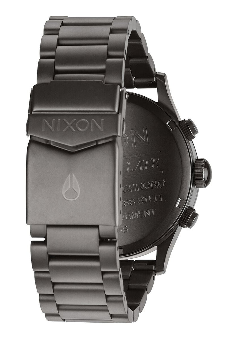 Nixon Sentry Chronograph All Gunmetal Men's Watch A386-632 - Watches of America #3