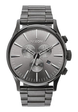 Nixon Sentry Chronograph All Gunmetal Men's Watch  A386-632 - Watches of America