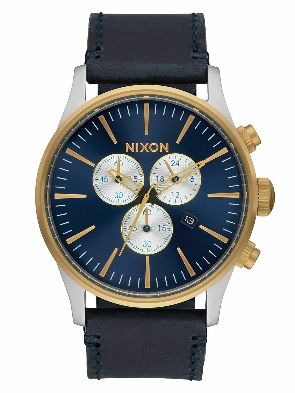 Nixon Sentry Chronograph Leather Men's Watch Men's Watch A405-1922