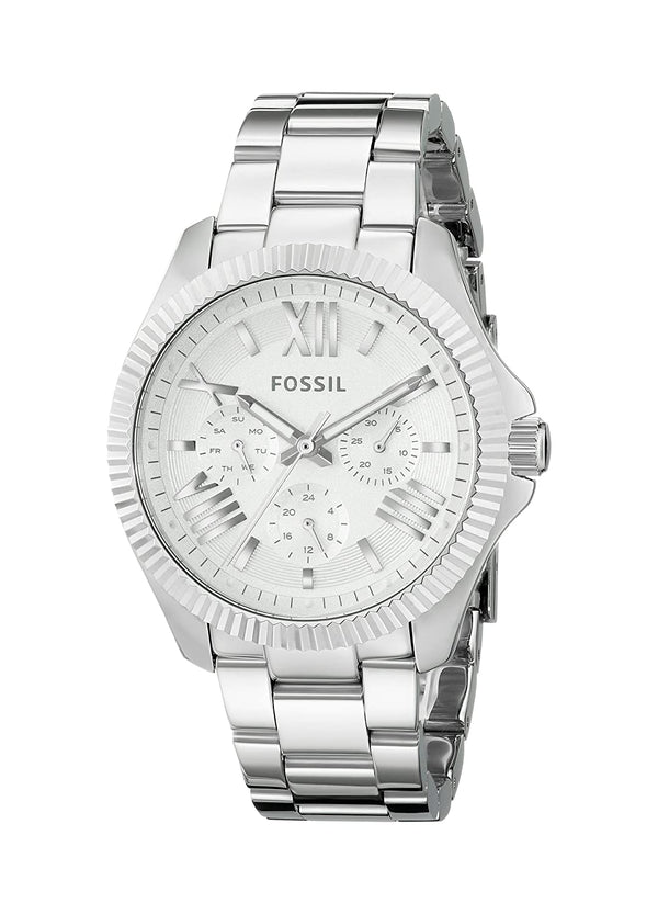 Fossil End-of-Season Cecile Analog Silver Dial Women's Watch  AM4568 - Watches of America