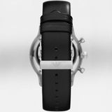 Emporio Armani Black Leather Men's Watch#AR0397 - Watches of America #2